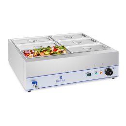 Bemar podgrzewacz wodny z kranem 6 x GN 1/3 2000W 230V Royal Catering Royal Catering