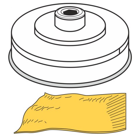 Końcówka do wyrobu makaronu PASTA SFOGLIA ciasto francuskie dł. 155 mm gr. 1-4 mm MPF2.5/4 - Hendi 229392 Hendi