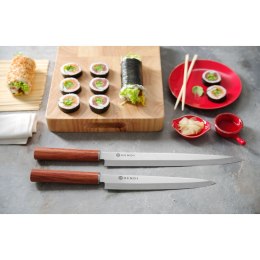 Nóż do sushi YANAGIBA ze stali nierdzewnej dł. 230 mm Titan East - Hendi 841426 Hendi