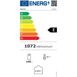 Lodówka barowa na napoje 2-drzwiowa szer. 90cm 458L ARKTIC