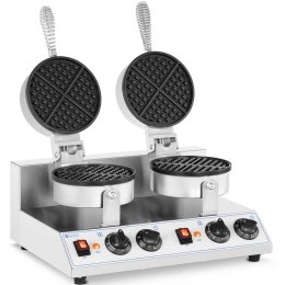 Gofrownica okrągła podwójna śr. gofra 185 mm 2600 W Royal Catering