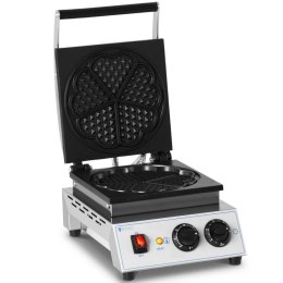 Gofrownica serca do gofrów belgijskich śr. 23 cm TEFLON 1500 W Royal Catering