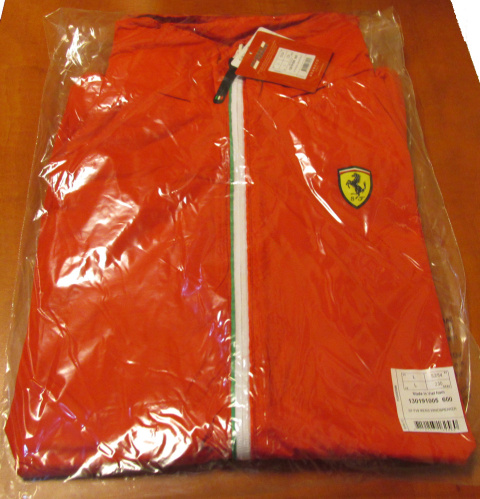 Wiatrówka męska z kapturem kurtka kolekcja Ferrari Wiatrówka męska z kapturem kurtka kolekcja Ferrari
