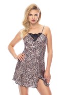 Koszulka Yamila II (Satin Nightdress) Leopard Leopard XL