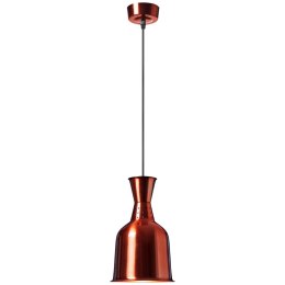 Lampa grzewcza do potraw na podczerwień IR wisząca mosiądz śr. 19 cm 250 W Royal Catering