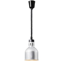 Lampa grzewcza do potraw na podczerwień IR wisząca srebrna śr. 17.5 cm 250 W Royal Catering