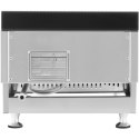 Grill gazowy gładki nastawny na gaz Propan-Butan 0.03 bar 35 x 40 cm 3000 W Royal Catering