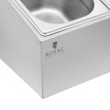 Ekspozytor stojak na pojemniki gastronomiczne 4 x GN 1/6 7.6 l + pojemniki z pokrywkami Royal Catering