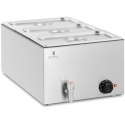 Bemar podgrzewacz elektryczny z kranem 3 x GN 1/3 600 W Royal Catering