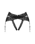 Pas do pończoch Lacrisia garter belt Czarny M/L