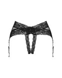 Pas do pończoch Lacrisia garter belt Czarny M/L