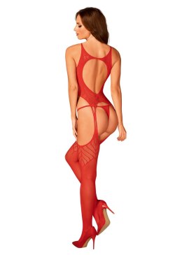 Bodystocking N122 Red Czerwony S/M/L