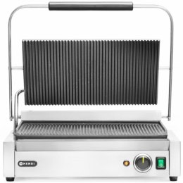 Grill elektryczny kontaktowy XL Pianini 548 x 415 mm 2700 W - Hendi 263624 Hendi