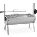 Grill węglowy z rożnem obrotowym elektrycznym do pieczenia prosiaka 4 W 15 kg 82 cm Royal Catering