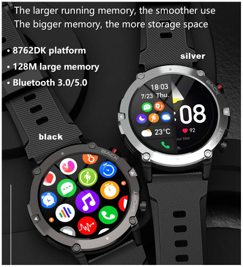 Smartwatch inteligentny zegarek sport i zdrowie BL Smartwatch inteligentny zegarek sport i zdrowie BL