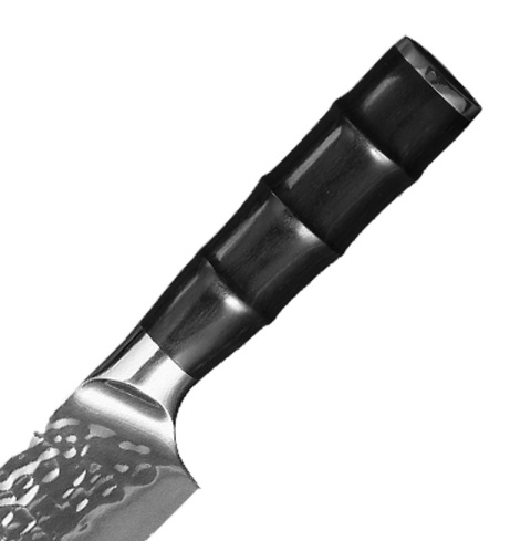 Nóż Santoku szefa kuchni kuta stal uniwersalny 8-calowy Nóż Santoku szefa kuchni kuta stal uniwersalny 8-calowy