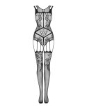 Bodystocking F239 Czarny S/M/L