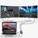 Adapter rozdzielacz USB Typ C Thunderbolt 3 czarny CHOETECH