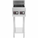 Kuchnia indukcyjna 2 palnikowa wolnostojąca 400 V 2 x 3500 W Royal Catering