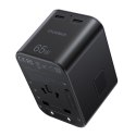 Szybka ładowarka podróżna wtyczka UE UK USA AUS 3xUSB 30-65W czarny CHOETECH