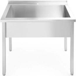 Basen zlew gastronomiczny jednokomorowy Budget Line STAL 800 x 600 x 850 cm - Hendi 811009 Hendi