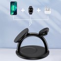 Indukcyjna stacja ładująca do iPhone AirPods Pro Apple Watch 3w1 czarny CHOETECH