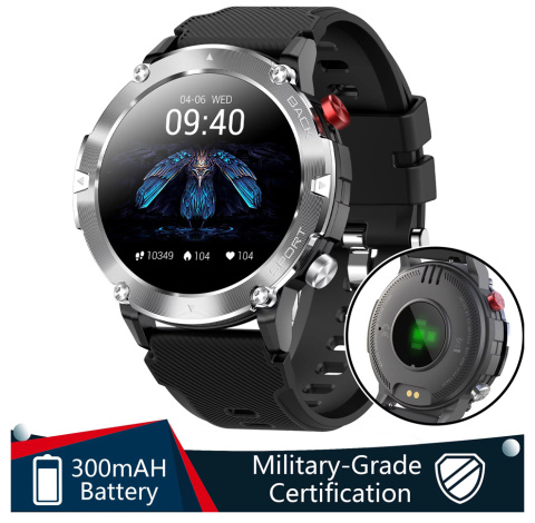 Smartwatch inteligentny zegarek sport i zdrowie SR Smartwatch inteligentny zegarek sport i zdrowie SR