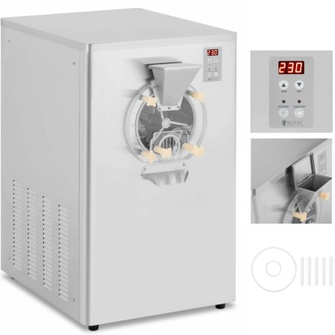 Maszyna automat do lodów sorbetów 1 smak 15-22.5 l/h 1500 W Royal Catering
