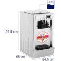 Maszyna automat do lodów włoskich 1550 W 23 l/h - 3 smaki Royal Catering