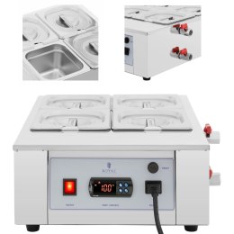 Podgrzewacz do czekolady sosów polew elektryczny 4 x 1.5 l 1500 W Royal Catering