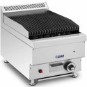 Grill lawowy na gaz ziemny ryflowany 50 x 27 cm 7200 W Royal Catering