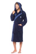 Szlafrok George Dark Blue Dark Blue M