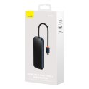 AcmeJoy HUB 4-portowy USB-C 3xUSB 3.0 ciemnoszary BASEUS