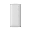 Bipow Pro powerbank 10000mAh 22.5W + kabel USB 3A 0.3m biały BASEUS