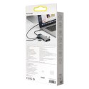 Wielofunkcyjny HUB 9w1 USB-C 3xUSB 3.2 PD VGA Full HD HDMI 4K czytnik kart TF i SD RJ45 szary BASEUS