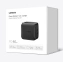 Ładowarka sieciowa 2x USB-C 66W Power Delivery 3.0 Quick Charge 4.0 - czarny UGREEN