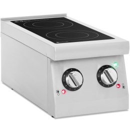 Kuchnia indukcyjna 2 palnikowa nastawna śr. 12-26 cm 3000 W Royal Catering