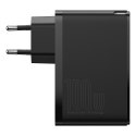 Szybka ładowarka sieciowa GaN2 Pro USB USB-C QC PD 100W czarny BASEUS