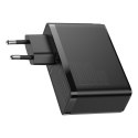 Szybka ładowarka sieciowa GaN2 Pro USB USB-C QC PD 100W czarny BASEUS