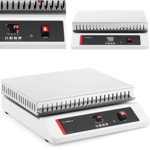 Pogrzewacz laboratoryjny płyta grzewcza 45x35cm 2650W do 350C Steinberg Systems