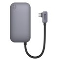 4w1 Rozdzielacz portów PadJoy HUB USB do tabletu smartfona USB-C HDMI mini jack ciemnoszary BASEUS