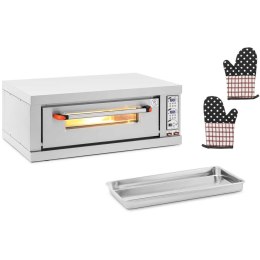 Piec szamotowy do pizzy śr. 40cm 1 komora 300C 3200W 230V Royal Catering