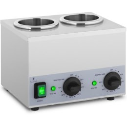 Podgrzewacz do butelek sosów na ciepło 2x 1L 40-90C 400W Royal Catering