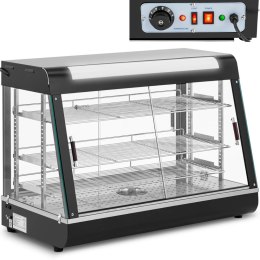 Witryna grzewcza nastawna do prezentacji potraw 3 półki 1600W 150L Royal Catering