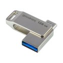 Pendrive 128GB dwa złącza USB 3.2 + USB-C OTG ODA3 srebrny Goodram