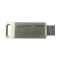 Pendrive 128GB dwa złącza USB 3.2 + USB-C OTG ODA3 srebrny Goodram