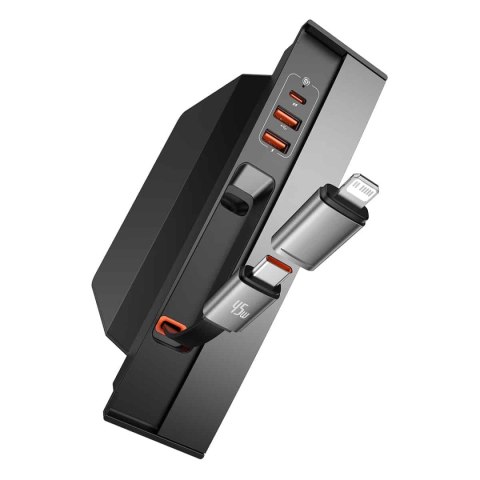 Gniazda ładowania telefonu do Tesla Model 3 / Y T-Space Series HUB USB USB-C - czarny BASEUS Gniazda ładowania telefonu do Tesla Model 3 / Y T-Space Series HUB USB USB-C - czarny BASEUS