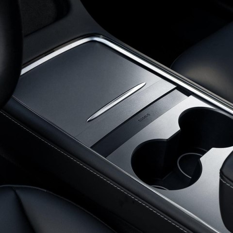 Gniazda ładowania telefonu do Tesla Model 3 / Y T-Space Series HUB USB USB-C - czarny BASEUS Gniazda ładowania telefonu do Tesla Model 3 / Y T-Space Series HUB USB USB-C - czarny BASEUS