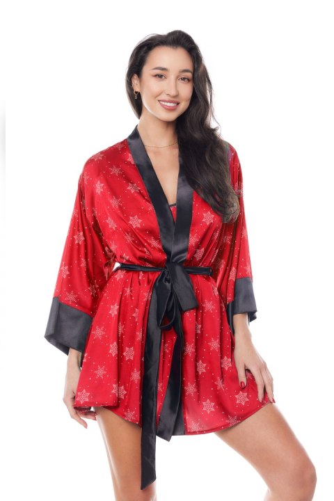 Peniuar Aster Robe Red Red XXL/XXXL