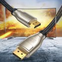 Kabel przewód DisplayPort wytrzymały elastyczny DP112 DP1.4 8K 3m czarny UGREEN